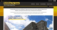Desktop Screenshot of masterplan.facilities.uiowa.edu