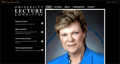 Desktop Screenshot of lectures.uiowa.edu