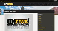 Desktop Screenshot of oniowa.uiowa.edu