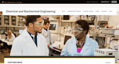 Desktop Screenshot of cbe.engineering.uiowa.edu