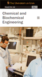 Mobile Screenshot of cbe.engineering.uiowa.edu