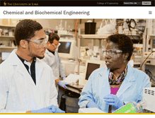 Tablet Screenshot of cbe.engineering.uiowa.edu