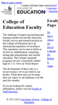 Mobile Screenshot of faculty.education.uiowa.edu