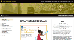 Desktop Screenshot of itp.education.uiowa.edu