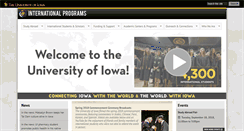 Desktop Screenshot of international.uiowa.edu