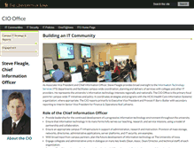 Tablet Screenshot of cio.uiowa.edu