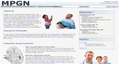 Desktop Screenshot of mpgn.nursing.uiowa.edu
