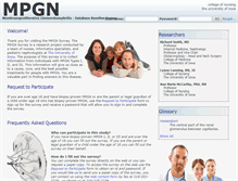 Tablet Screenshot of mpgn.nursing.uiowa.edu
