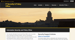 Desktop Screenshot of itsecurity.uiowa.edu