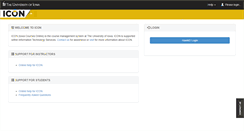 Desktop Screenshot of icon.uiowa.edu