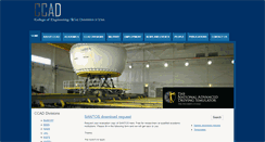Desktop Screenshot of ccad.uiowa.edu