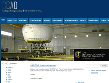 Tablet Screenshot of ccad.uiowa.edu
