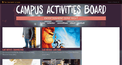 Desktop Screenshot of cab.uiowa.edu
