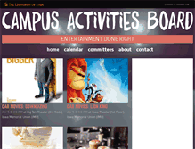 Tablet Screenshot of cab.uiowa.edu