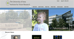 Desktop Screenshot of ivr.uiowa.edu