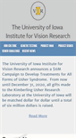 Mobile Screenshot of ivr.uiowa.edu
