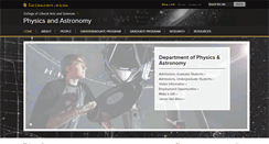 Desktop Screenshot of physics.uiowa.edu