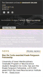 Mobile Screenshot of neuroscience.grad.uiowa.edu