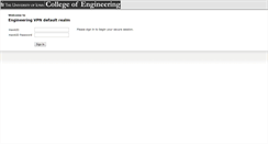 Desktop Screenshot of connect2.engineering.uiowa.edu